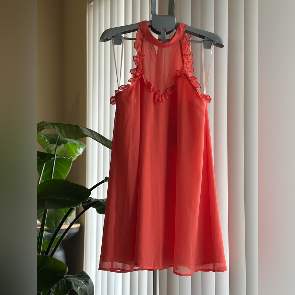 NWT BCBGeneration Vibrant Orange Dress